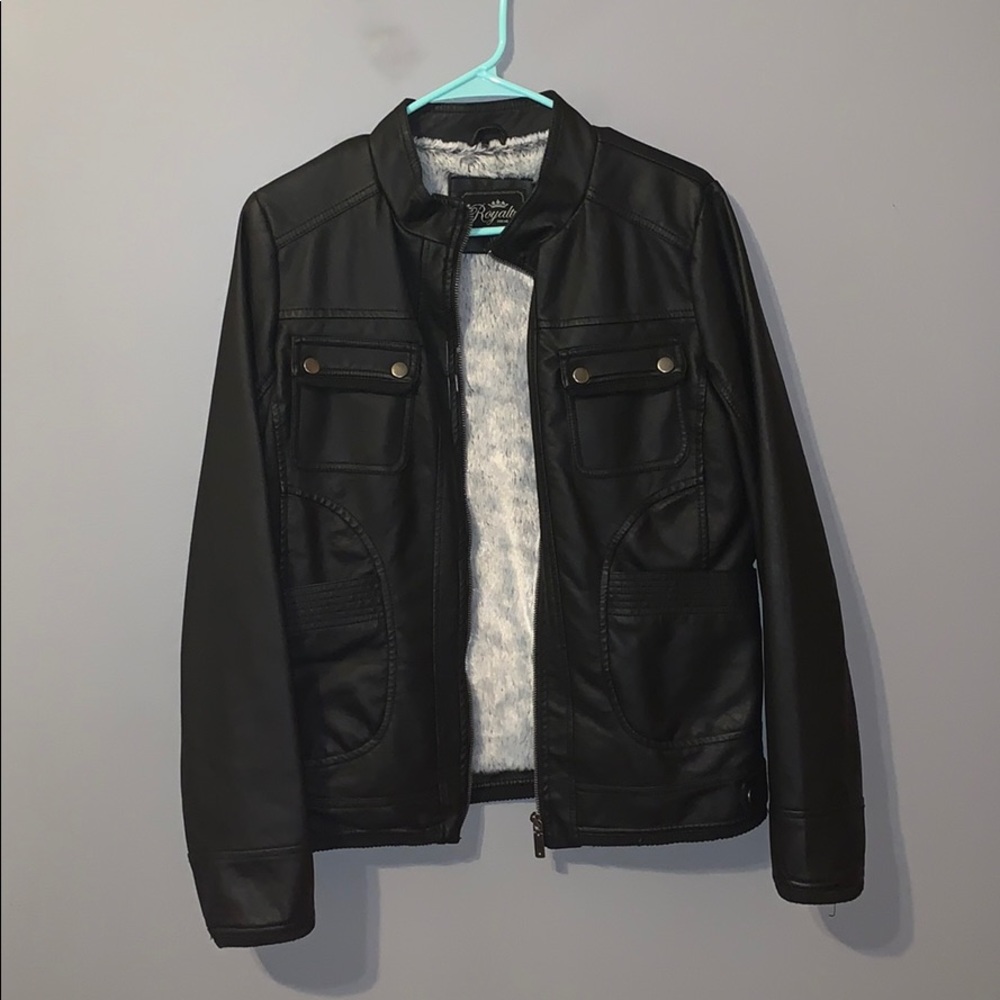 Leather Jacket (used once)